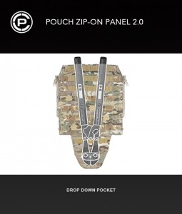 Crye Pouch Zip-On Panel 2.0